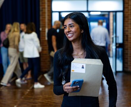 Beacon school celebrated gcse results attiya tul mateen