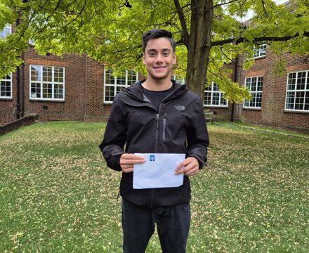 Glyn student amri r who was awarded an impressive nine 9s and one 8